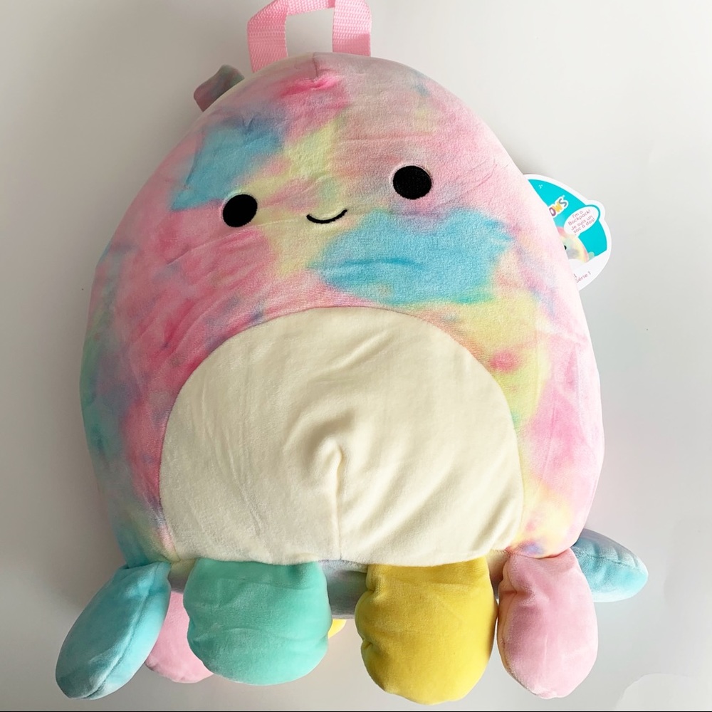 Opal Octopus Squishmallow Backpack